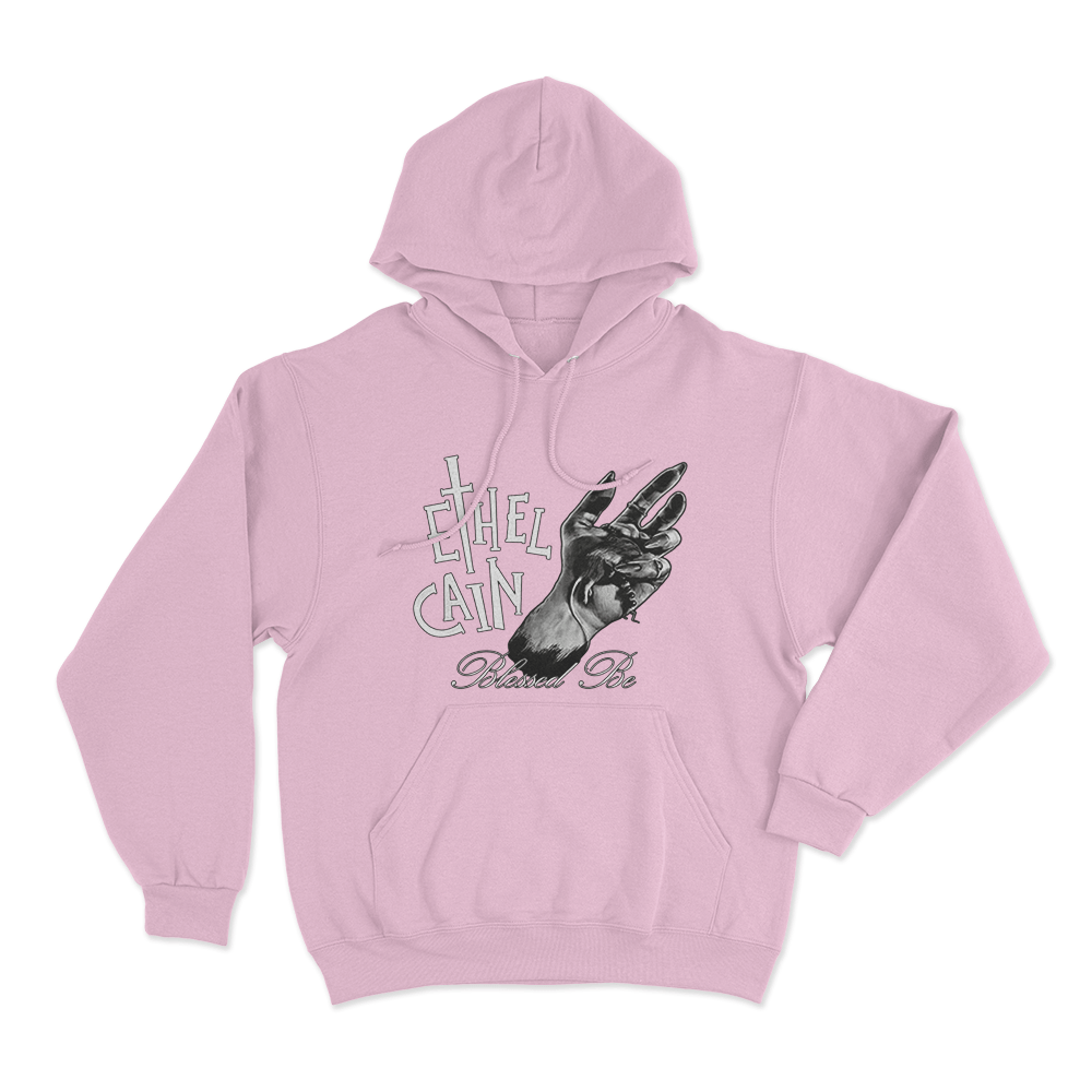 Blessed Hand Hoodie Pink Blessed Hand Hoodie Pink 1