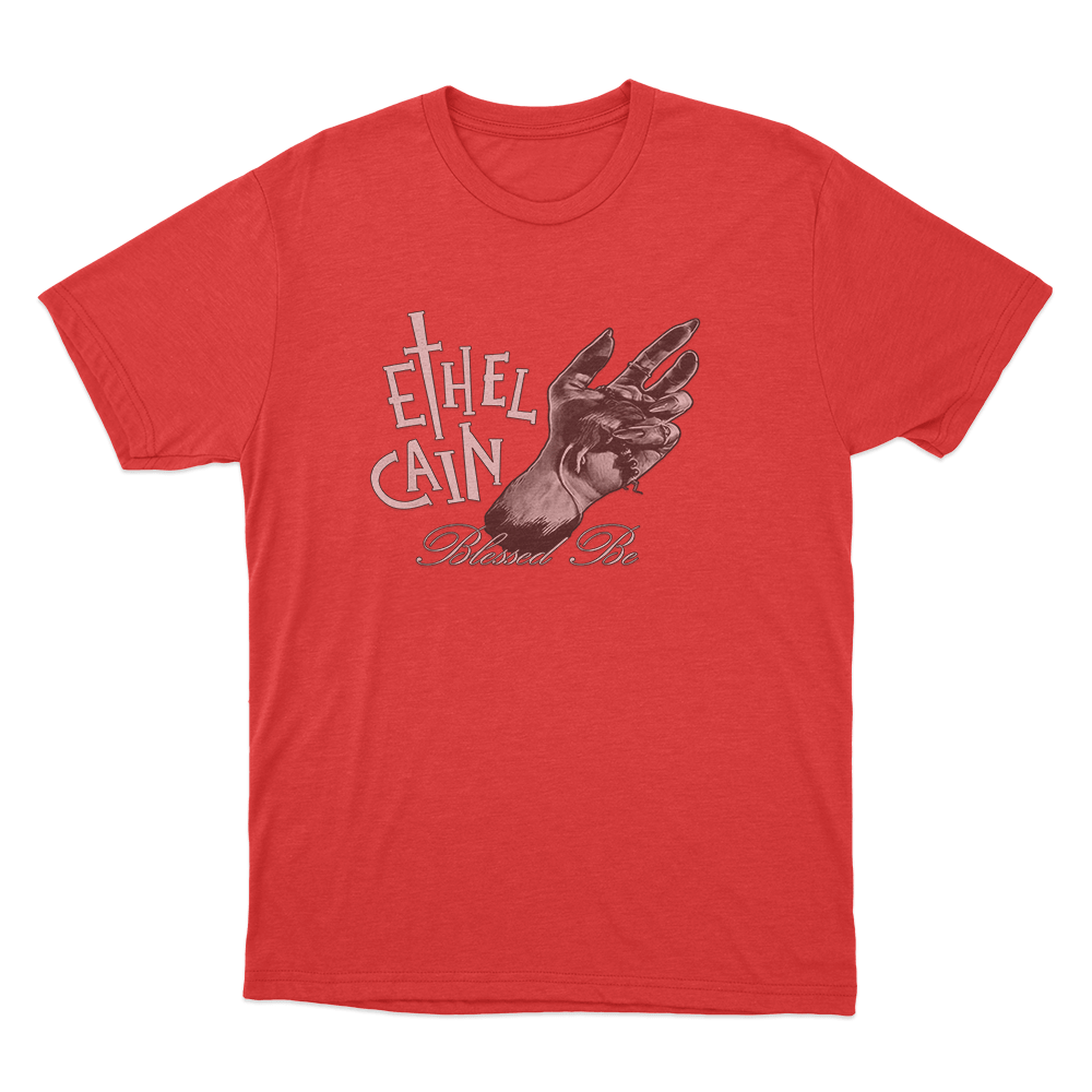 Blessed Hand T Shirt Red Blessed Hand T Shirt Red