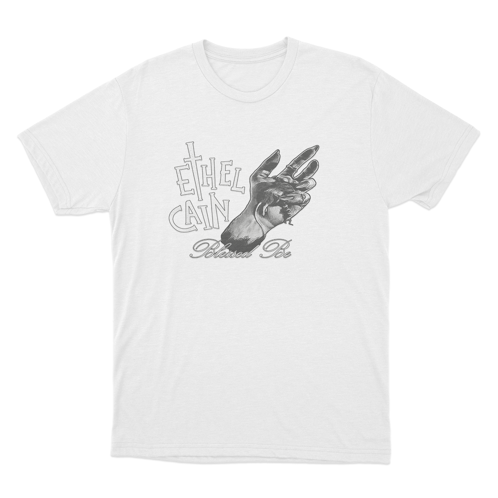 Blessed Hand T Shirt White Blessed Hand T Shirt White