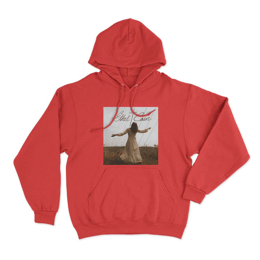 Open Field Hoodie Red Open Field Hoodie Red